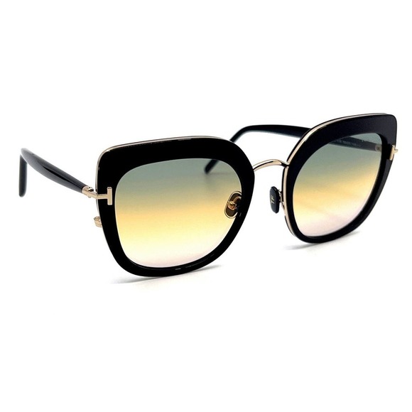 TOM FORD Virginia Sunglasses TF945 01B Authentic NEW!!! - Picture 1 of 11